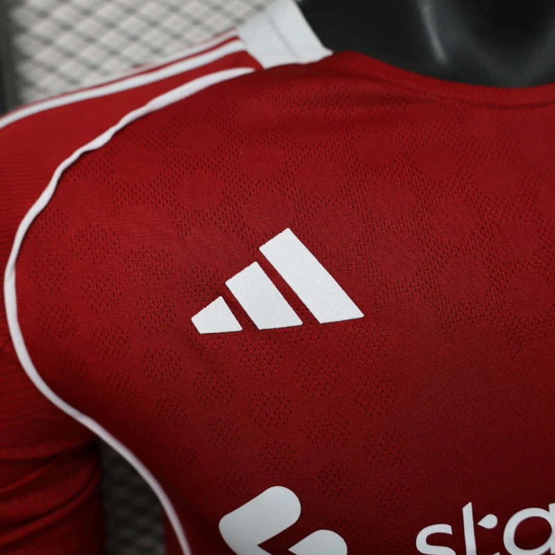 Camisa 25/26 Liverpool Jogador Manga Longa
