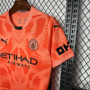 Camisa Manchester City - 24/25 Home 4 Laranja
