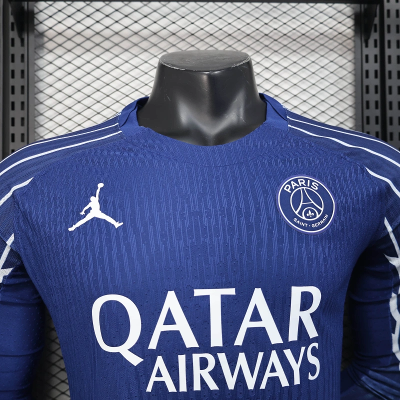 Camisa PSG 24/25 Versão Jogador - Home 4 de Manga Longa