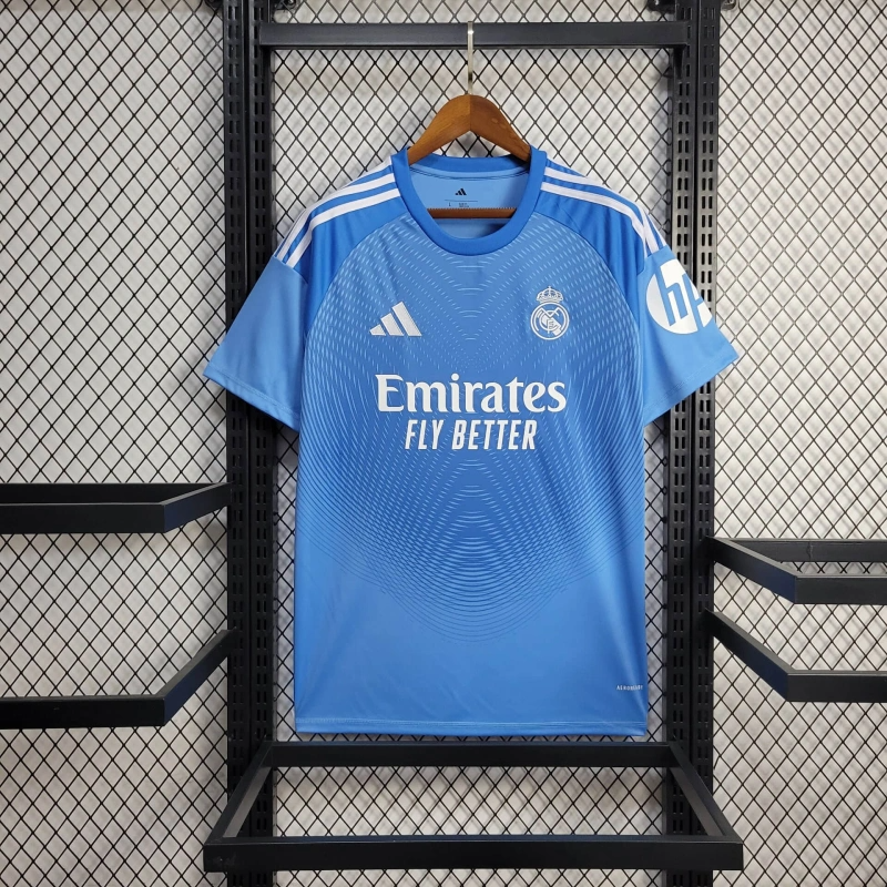 Camisa Real Madrid Azul 25/26 Goleiro