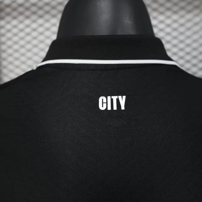 Camisa Manchester City - Versão Jogador 25/26 Edição Especial Black