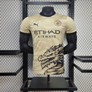 Camisa Manchester City - Versão Jogador 25/26 Edição Especial Gold