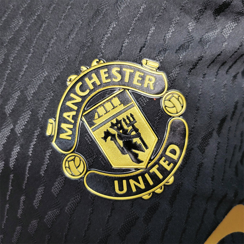 Camisa Manchester United Versão Jogador - 23/24 Edição Especial Black