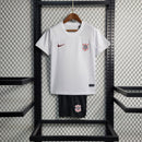Conjunto Infantil Corinthians Branco 23/24 - Home1