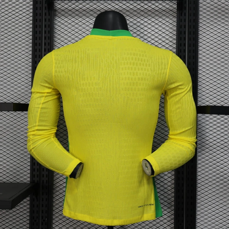 Camisa 25/26 Brasil Jogador Manga Longa