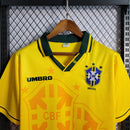 Camisa 1993/94 Retro Brasil Amarela