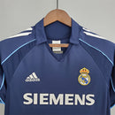 Camisa Real Madrid Azul RETRÔ 05/06 Home 1