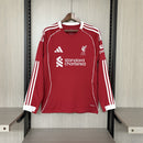 Camisa 25/26 Liverpool Home Manga longa