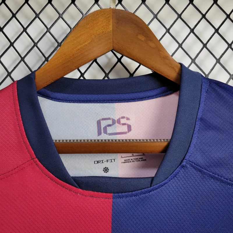 Camisa Barcelona 24/25 Home 1 - Manga Longa