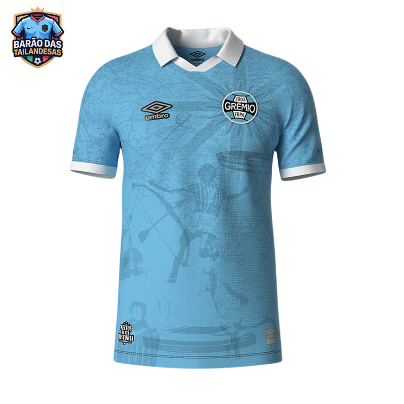 Camisa Grêmio III 25/26 Azul celeste
