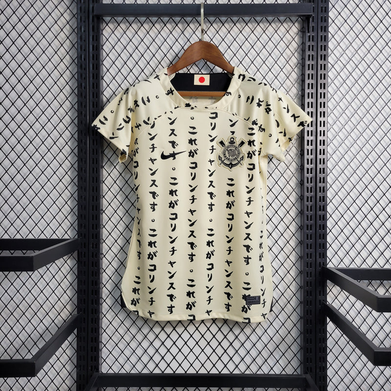 Camisa Corinthians 22/23 Home 2 Campeão Mundial - Feminino