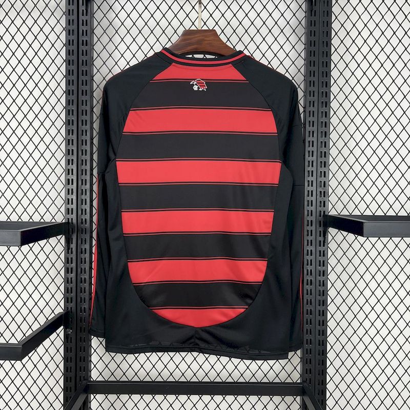 Camisa 25/26 Flamengo Home 1 Manga Longa
