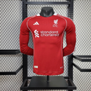 Camisa 25/26 Liverpool Jogador Manga Longa