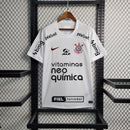 Camisa Corinthians Branca - 23/24 Casa 1 + Patrocínios