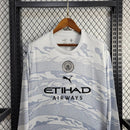 Camisa Manchester City - 24/25 Edição Especial - Silver Dragon - Manga Longa