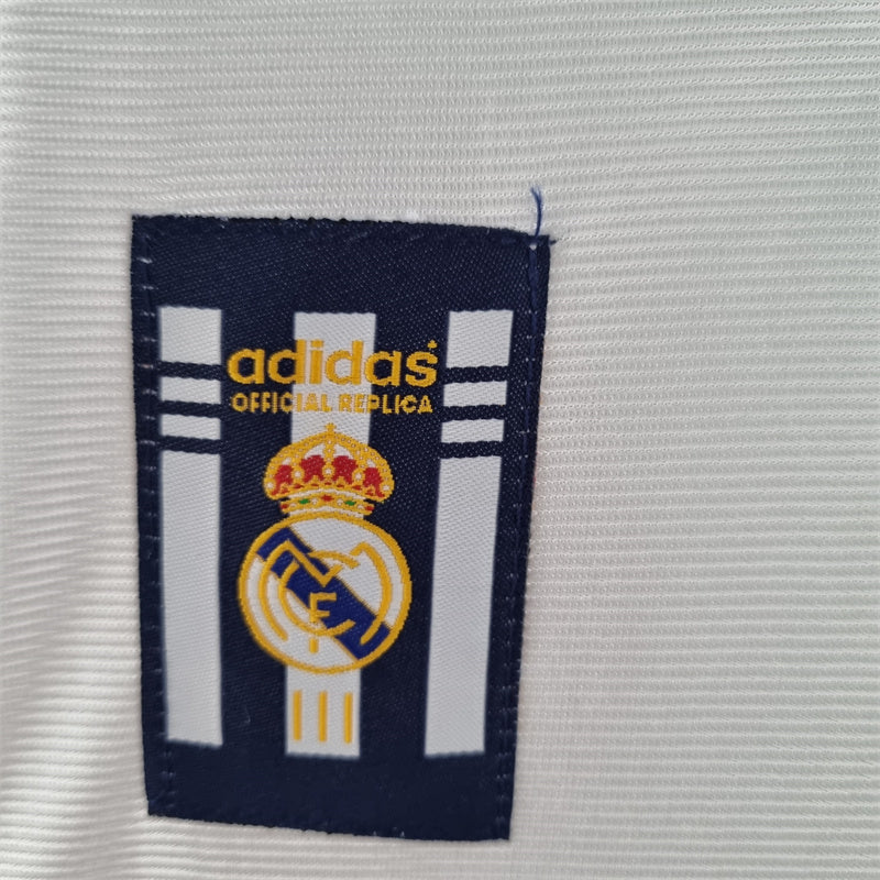 Camisa Real Madrid Branco RETRÔ 2000