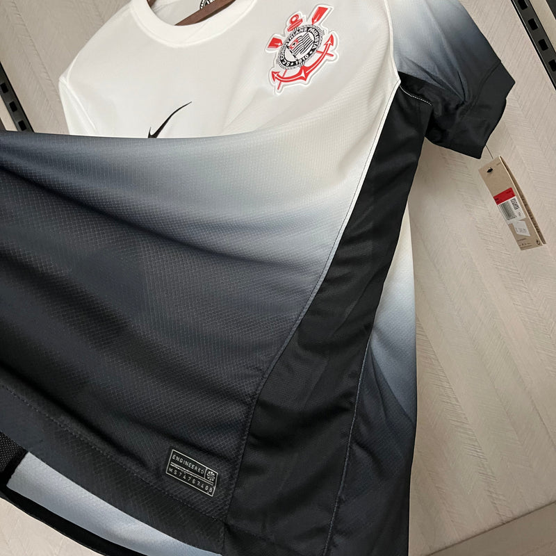 Camisa Corinthians 24/25 Branca Degradê