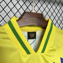 Camisa 1995 Retro Brasil Amarela Corteiz
