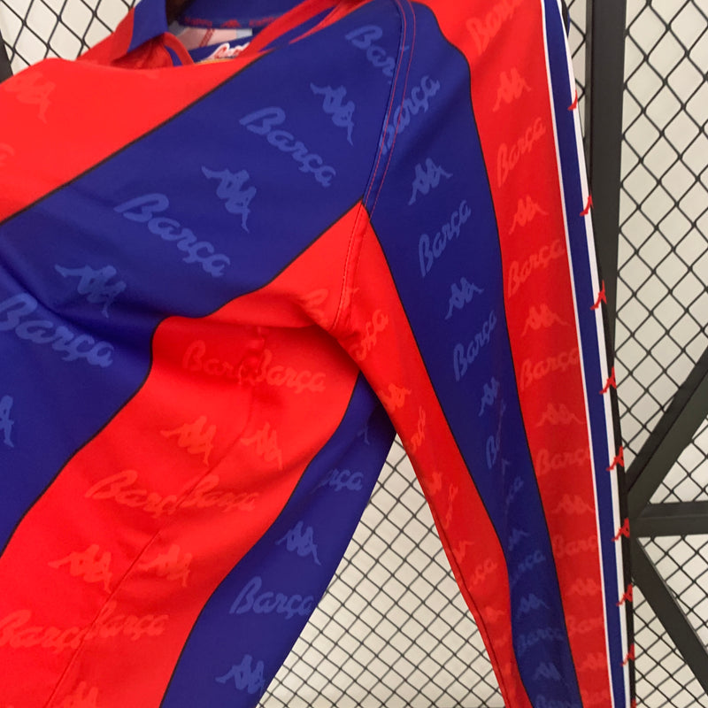 Camisa Barcelona RETRÔ 96/97 Manga Longa
