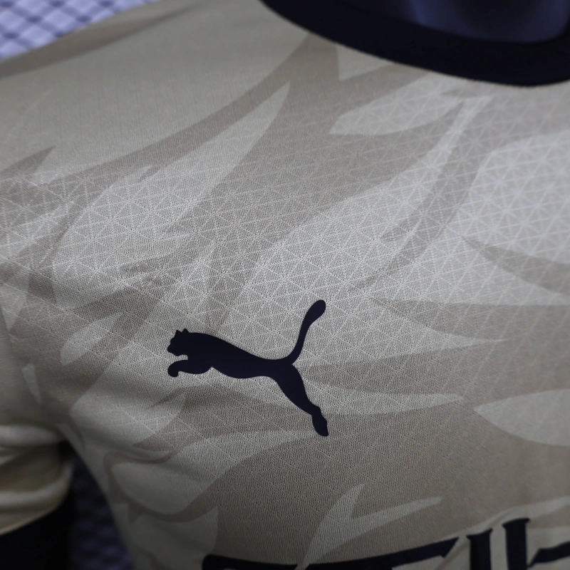 Camisa Manchester City - Versão Jogador 25/26 Edição Especial Gold