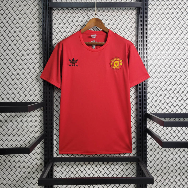 Camisa Manchester United 23/24 Treino Vermelho