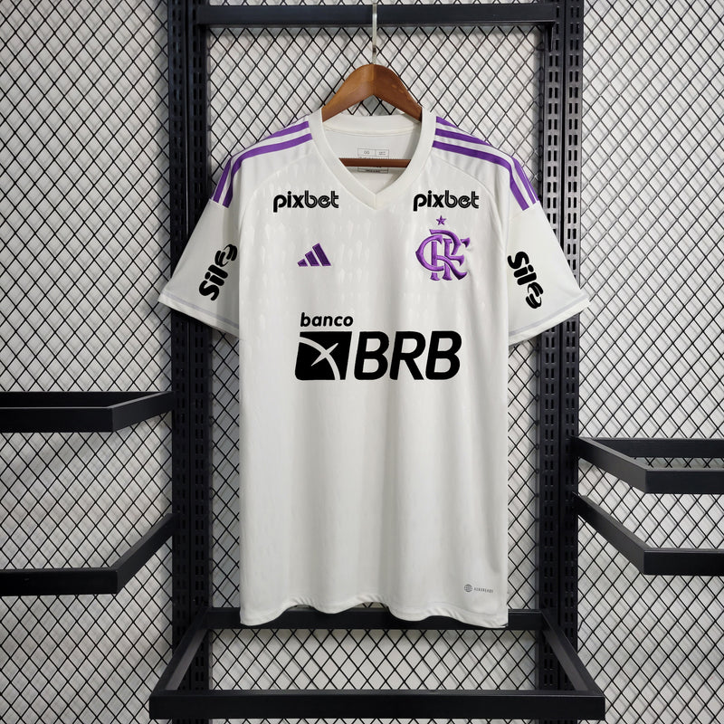 Camisa Flamengo +All sponsors Especial Edition Roxa