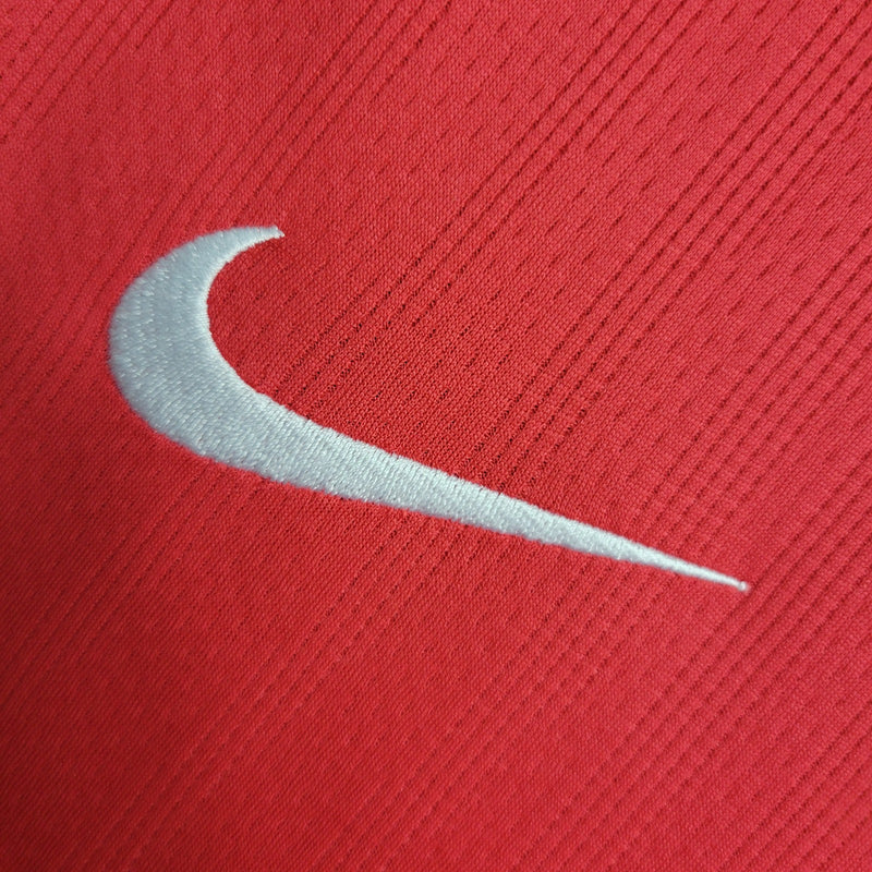 Camisa Manchester United 07/08 Retro Jogador Manga Longa