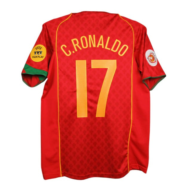 Camisa Portugal Retro 2004 Home