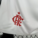 Shorts Flamengo 25/26 Home Branco