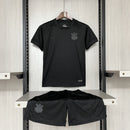 Conjunto Infantil Corinthians All Black 24/25 - Home 2