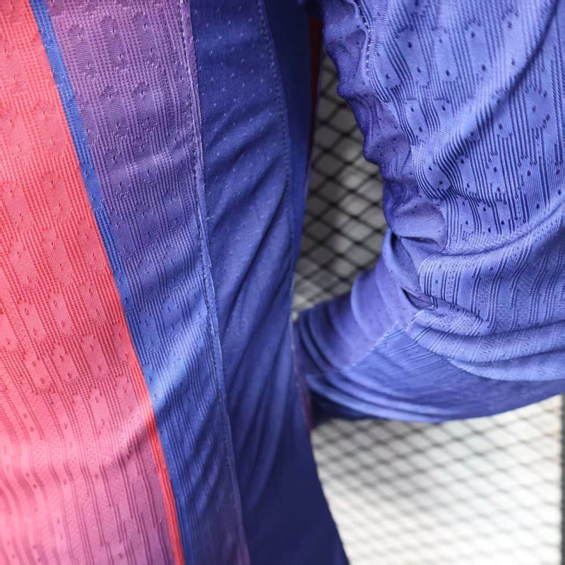 Camisa Barcelona 25/26 Casa 1 - Versão Jogador de Manga Longa