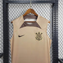 Camisa Corinthians Bege 24/25 Treino