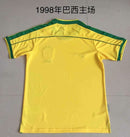 Camisa 1998 Retro Brasil Amarelo