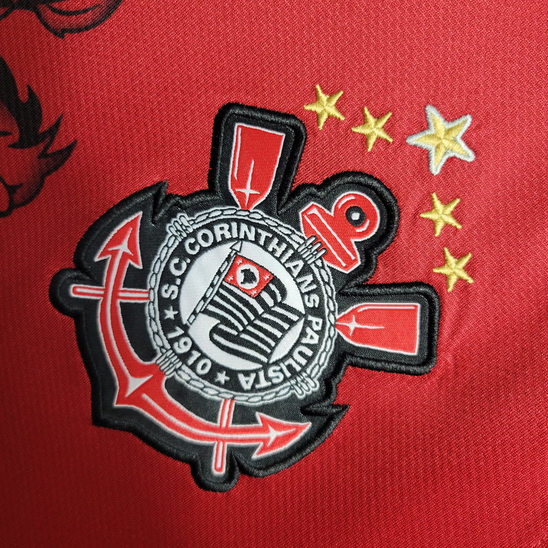 Camisa Corinthians Vermelho 11/12 RETRÔ