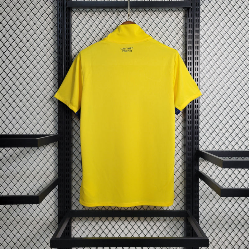 Camisa Corinthians Amarelo RETRÔ 14/15 Goleiro