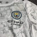 Conjunto Infantil Manchester City II 2025/26 Branco