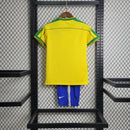Conjunto 1998 Infantil Brasil Seleção
