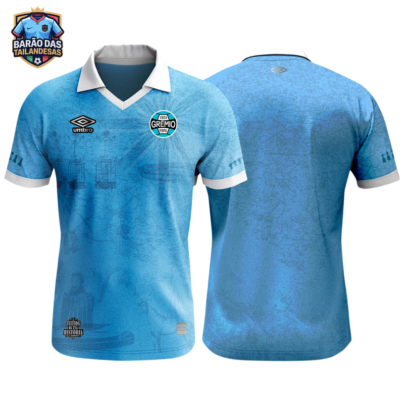 Camisa Grêmio III 25/26 Azul celeste
