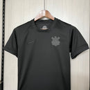 Conjunto Infantil Corinthians All Black 24/25 - Home 2