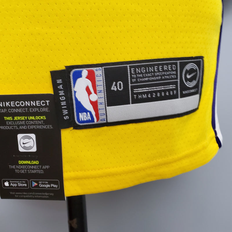 Camisa NBA - Lakers Amarelo