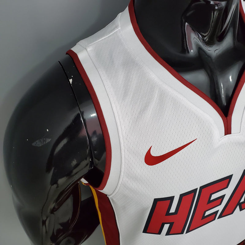 Camisa NBA - Miami Heat WADE 3 Branca
