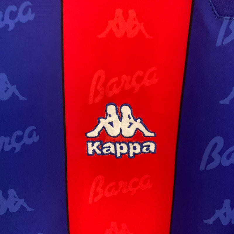 Camisa Barcelona RETRÔ 96/97 Manga Longa