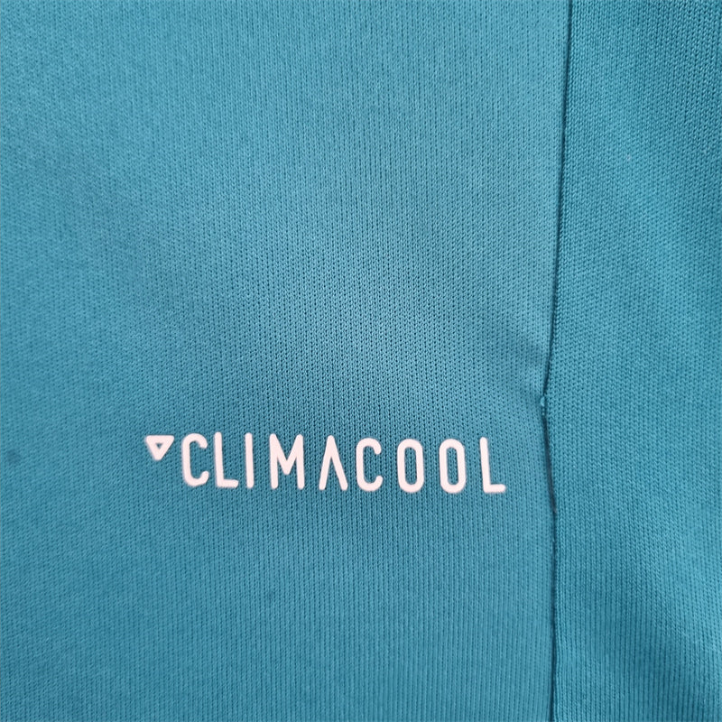 Camisa Real Madrid Azul RETRÔ 17/18 Home 2