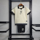 Conjunto Infantil Corinthians Bege 23/24 - Home 4