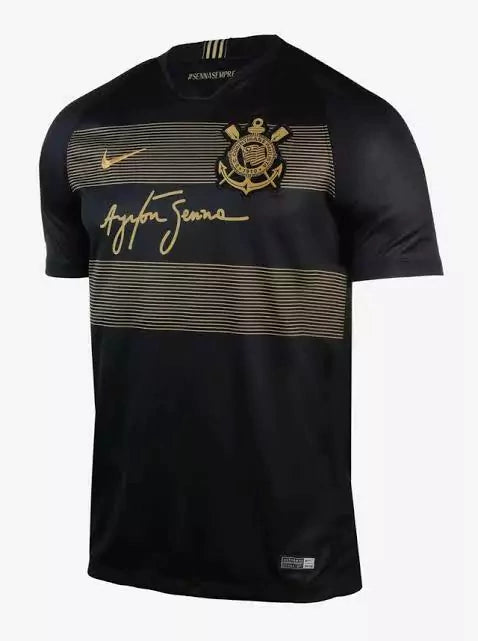 Camisa 18/19 Corinthians Retro III AYRTON SENNA