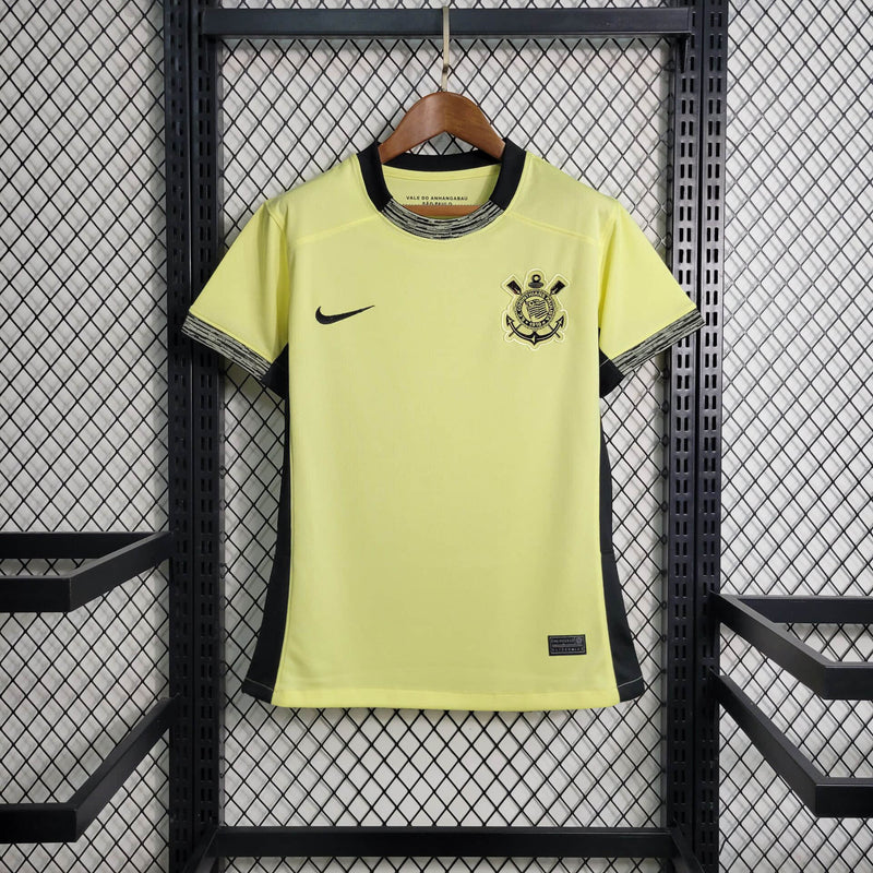 Camisa Corinthians Bege 23/24 Home 3 - Feminino