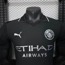 Camisa Manchester City - Versão Jogador 25/26 Edição Especial Black