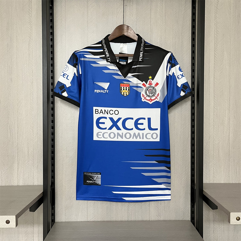 Camisa Corinthians Azul RETRÔ 1998 - Home 3