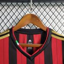 Camisa 03/14 Ac Milan Retro Manga Longa