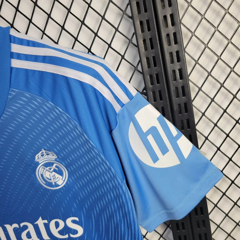 Camisa Real Madrid Azul 25/26 Goleiro